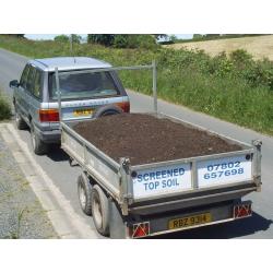 SCREENED TOPSOIL, SAND/SOIL MIXES, BUILDING SAND