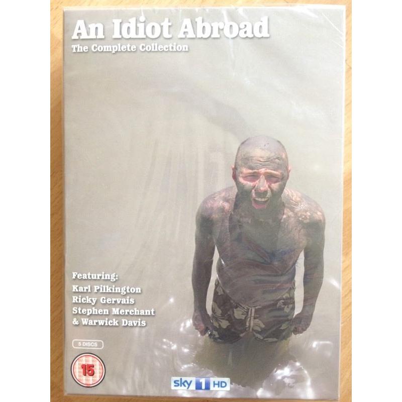 An Idiot Abroad - 3 Series Box Set - NEW