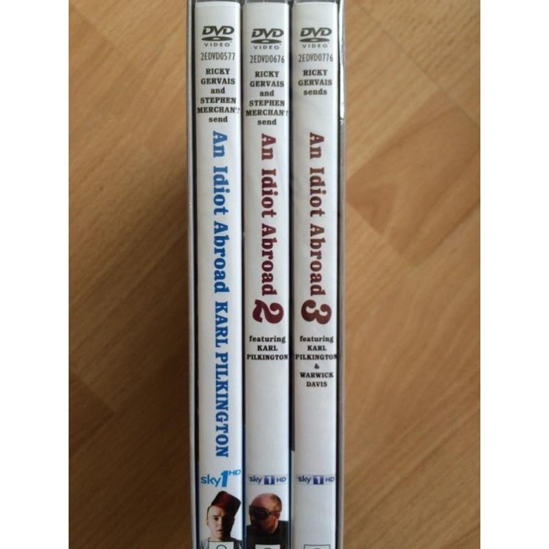 An Idiot Abroad - 3 Series Box Set - NEW