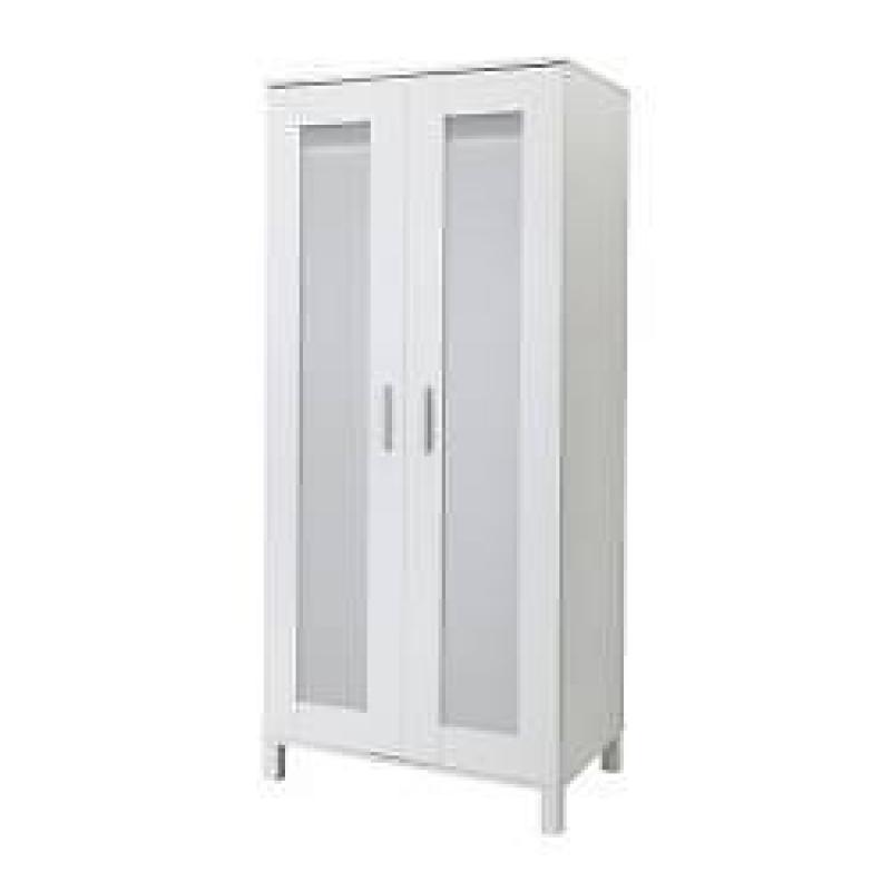 IKEA white 2 door wardrobe
