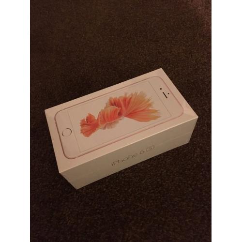 Brand new sealed iPhone 6s 64gb rose gold unlocked
