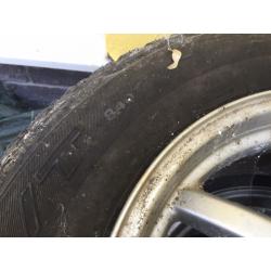 Land Rover/ Range Rover alloy wheels and tyres