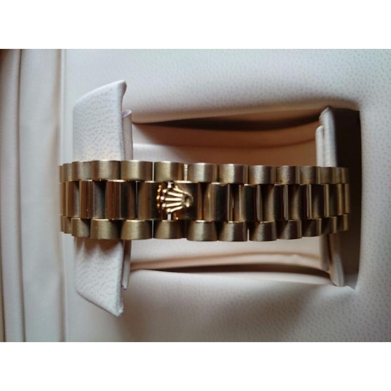 New Swiss Rolex Date Just Gold n' Black for sale!