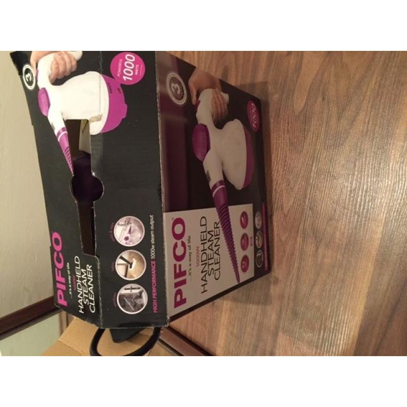 PIFCO 1000w Handheld Steam Cleaner