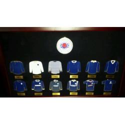 Glasgow rangers enamel badges Ltd edition collection