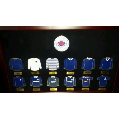 Glasgow rangers enamel badges Ltd edition collection