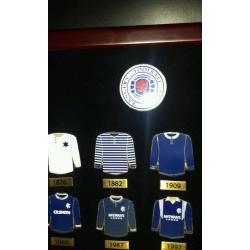 Glasgow rangers enamel badges Ltd edition collection