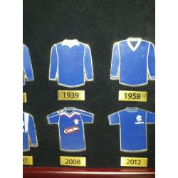 Glasgow rangers enamel badges Ltd edition collection