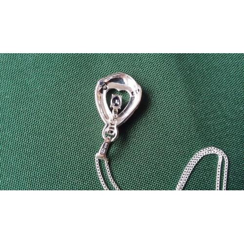BARGAIN Silver 925 Sri Lankan Necklace With Blue Sapphire