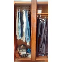 Vintage antique wardrobe