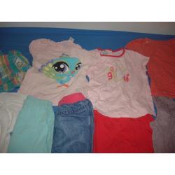 big bundle of girls clothes size 12-18m