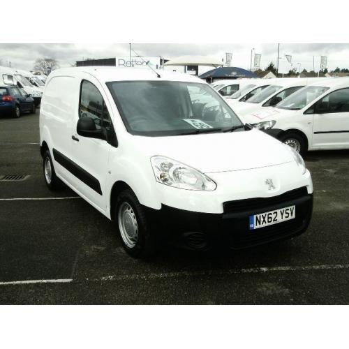 Peugeot Partner L1 850 1.6 HDI 92BHP VAN DIESEL MANUAL WHITE (2012)