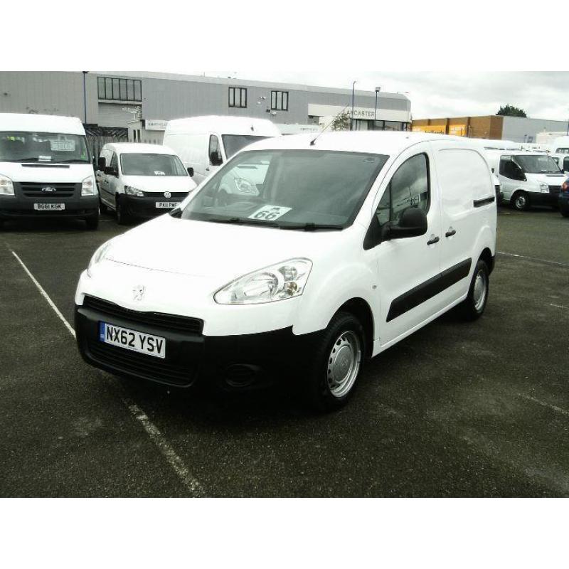 Peugeot Partner L1 850 1.6 HDI 92BHP VAN DIESEL MANUAL WHITE (2012)