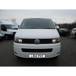 2014 VOLKSWAGEN TRANSPORTER T30 102 TDI HIGHLINE SWB DIESEL VAN * AIRCON,CRUISE