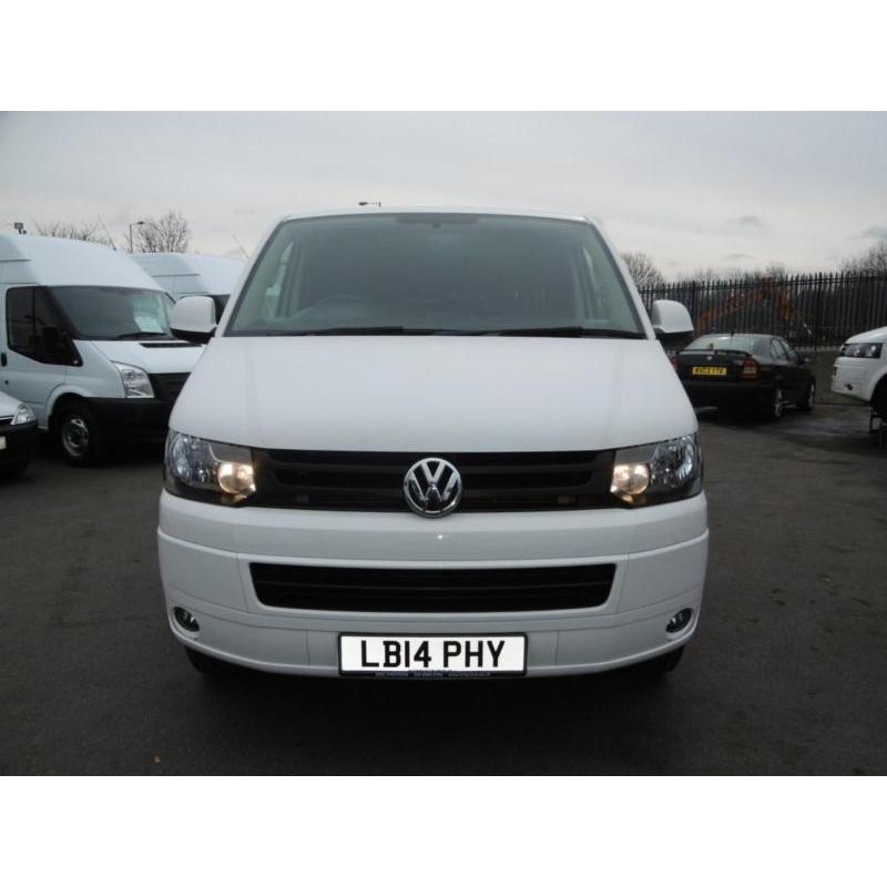 2014 VOLKSWAGEN TRANSPORTER T30 102 TDI HIGHLINE SWB DIESEL VAN * AIRCON,CRUISE