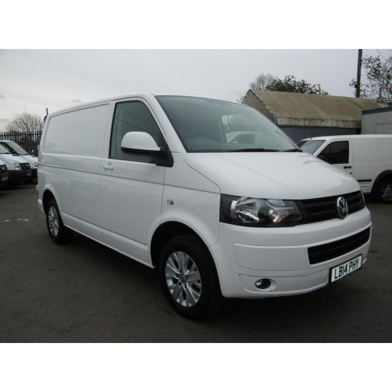 2014 VOLKSWAGEN TRANSPORTER T30 102 TDI HIGHLINE SWB DIESEL VAN * AIRCON,CRUISE