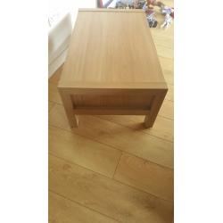 Solid Oak TV Unit/Coffee table