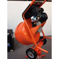 NEW 3HP PETROL 1/2 BAG CEMENT MIXERS , HD GEARBOX DRIVEN ,BALLYNAHINCH, FREE NI DELIVERY