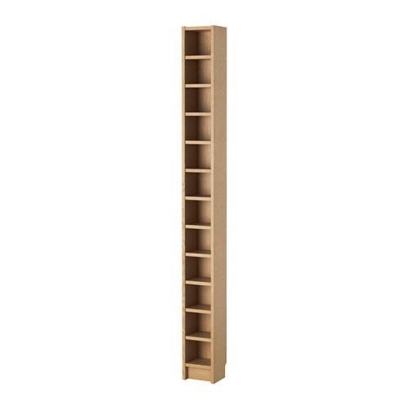 Ikea Benno/Gonerby CD/DVD/bookshelves oak x2