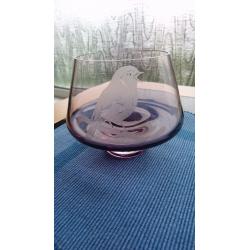 Caithness Amethyst Glass Bowl