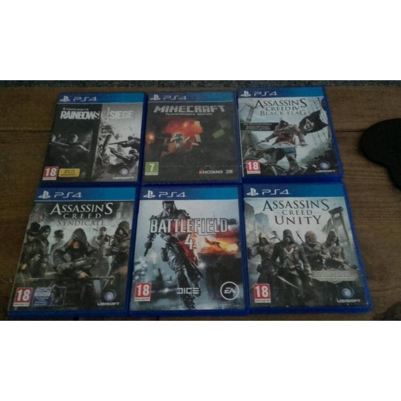 PS4 games