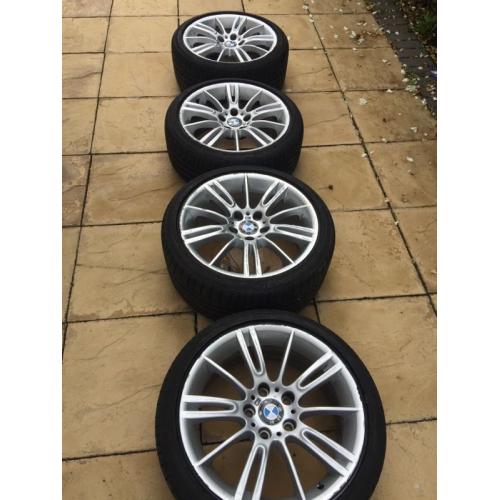 BMW MV3 ALLOYS BRIDGESTONE TYRES