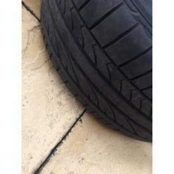 BMW MV3 ALLOYS BRIDGESTONE TYRES