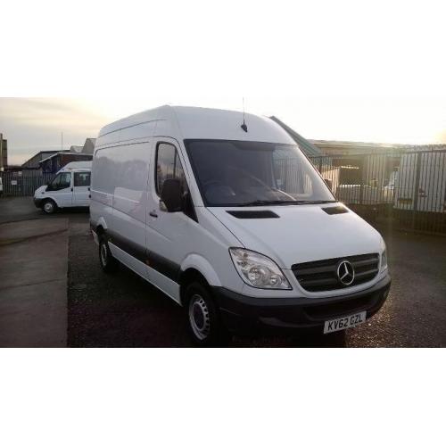 Mercedes-Benz Sprinter 313 CDI MWB 3.5T HIGH ROOF VAN DIESEL MANUAL WHITE (2012)
