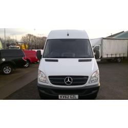Mercedes-Benz Sprinter 313 CDI MWB 3.5T HIGH ROOF VAN DIESEL MANUAL WHITE (2012)
