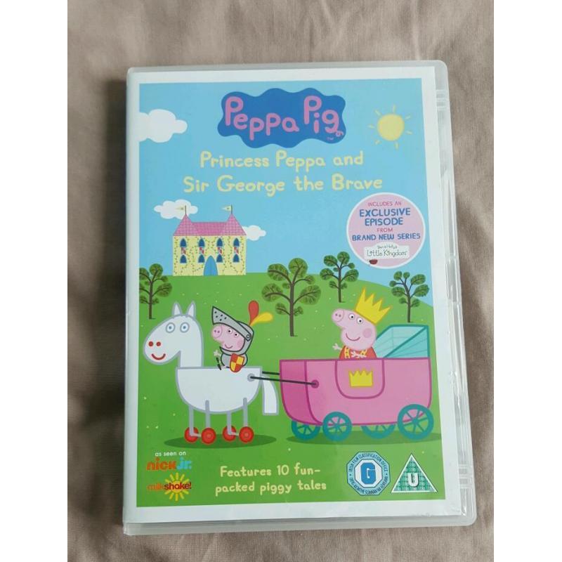 Peppa pig princess dvd