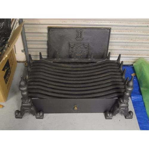 Kingsworthy Swans Nest Fire Grate - 28 x 16 x 6 inches