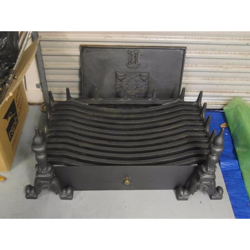 Kingsworthy Swans Nest Fire Grate - 28 x 16 x 6 inches