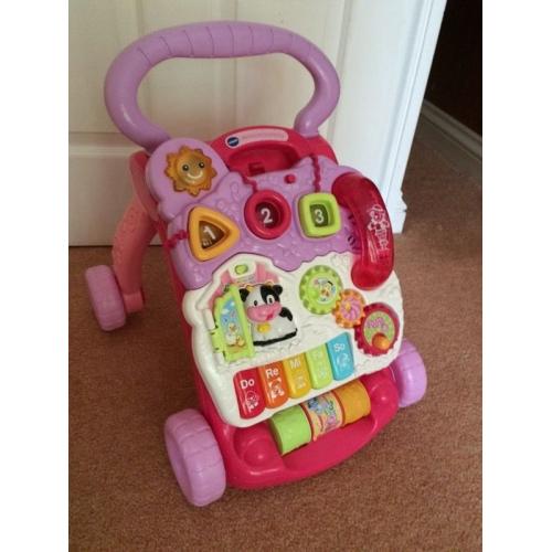 V Tech first steps baby walker