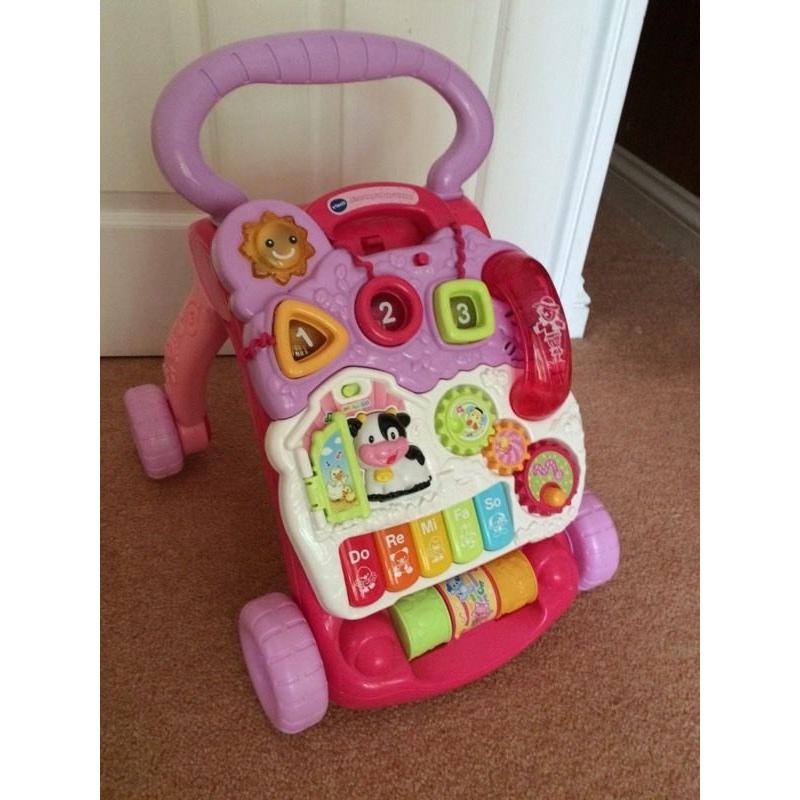 V Tech first steps baby walker