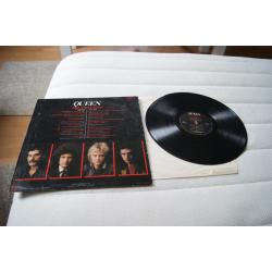 QUEEN - Greatest Hits - 1981 UK Vinyl LP + Inner EMTV30 EX-