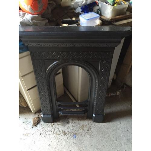 Bedroom/ dining room fireplace