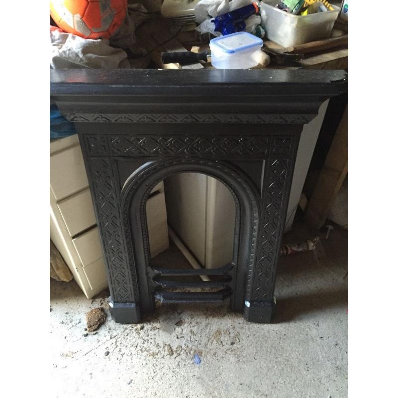 Bedroom/ dining room fireplace