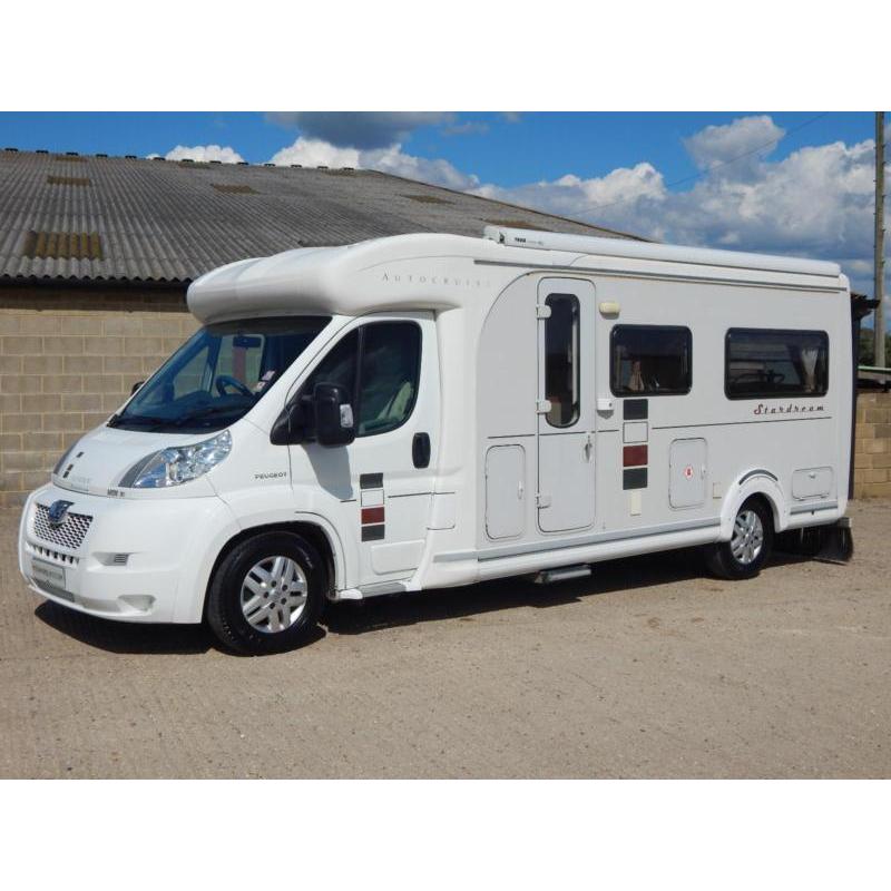 Autocruise STARDREAM, 2008 2 Berth, 3.0D Peugeot, 22k Miles, Hab Check, LOW LINE