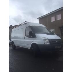 2008 Ford transit Jumbo 350L van 115 rwd 10months mot