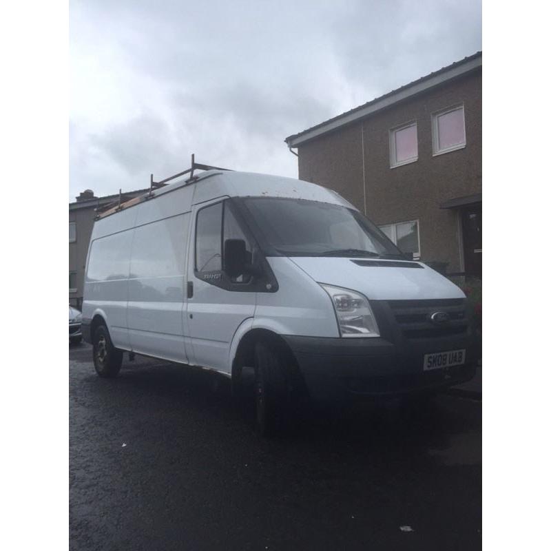 2008 Ford transit Jumbo 350L van 115 rwd 10months mot