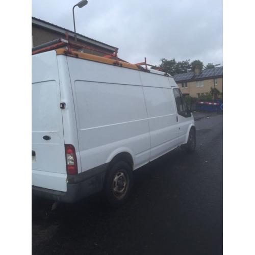 2008 Ford transit Jumbo 350L van 115 rwd 10months mot