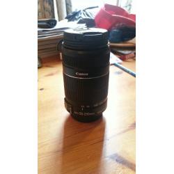 Canon EF-S 55-250mm F4-5.6 II IS lens