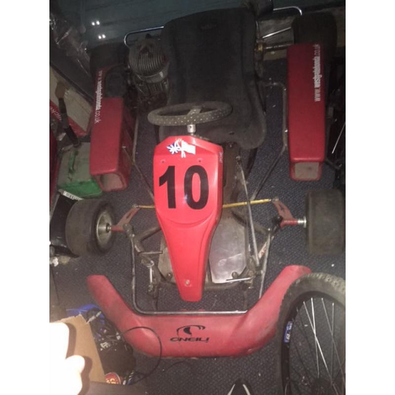 GO KART 125cc needs slight attention