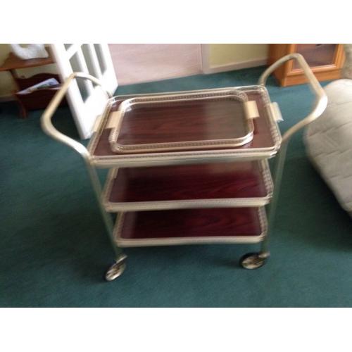 Elegant tea trolley