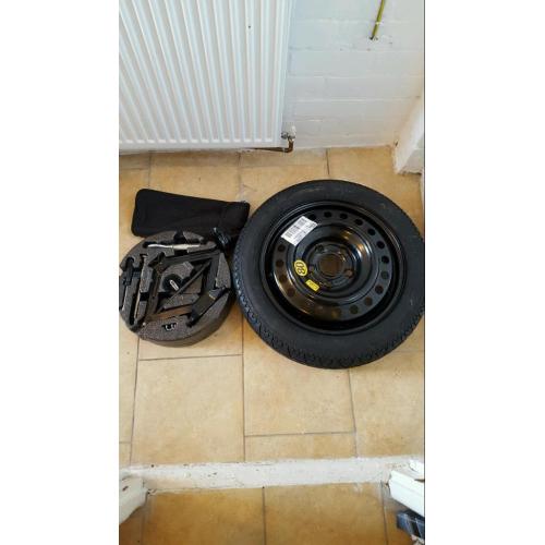 Space saver spare wheel