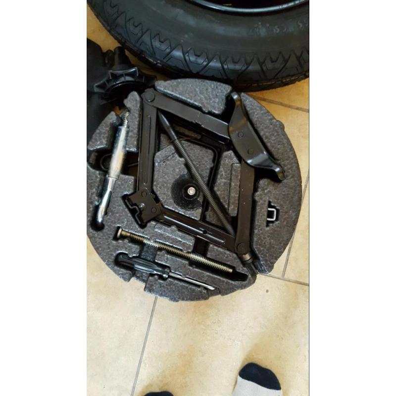 Space saver spare wheel