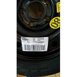 Space saver spare wheel
