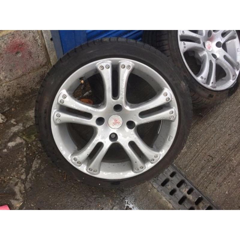 SET OF 4 CITROEN SAXO WHEELS & TYRES 16"