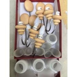 9 wall lamps all in working condition