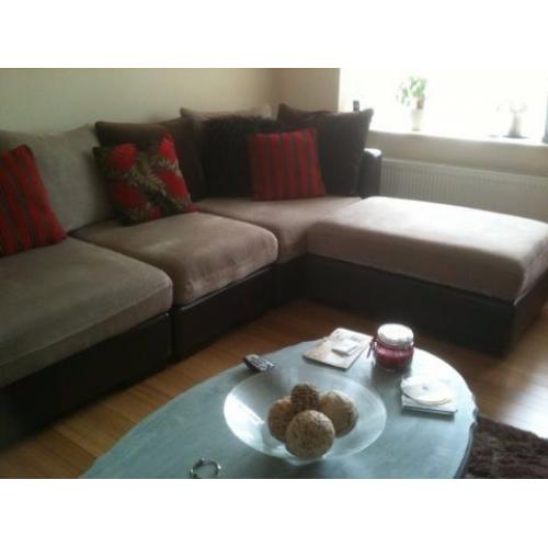 lovely chaise sofa with footstool